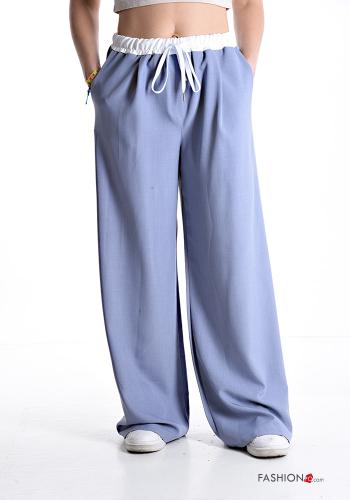 Pantalone con elastico con tasche con coulisse - ph 1
