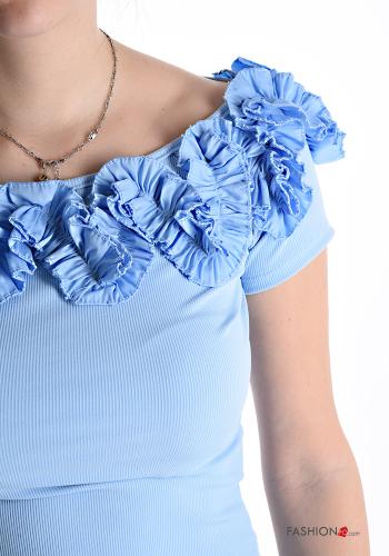T-shirt de Algodón con volantes - ph 4