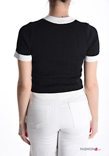 Cardigan maniche corte con bottoni - ph 2
