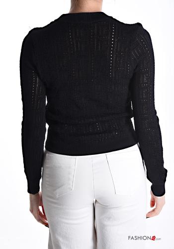 Cardigan con bottoni scollo a V - ph 2