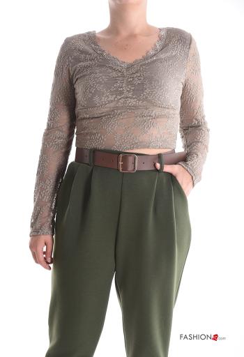 Spitze- Langarmshirt - ph 1