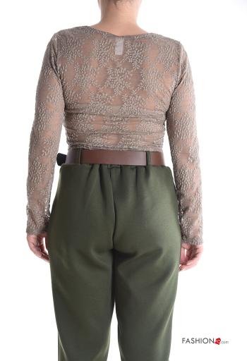 Spitze- Langarmshirt - ph 2