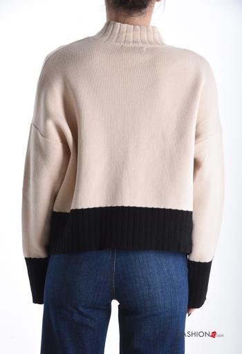 Camisola manga comprida com gola subida - ph 2