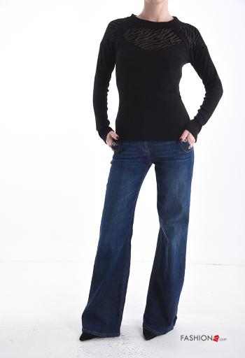 Camisola manga comprida gola redonda - ph 5