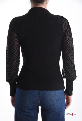 Camisola manga comprida com gola subida - ph 2