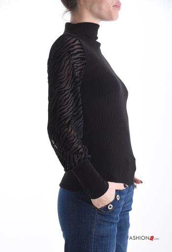 Camisola manga comprida com gola subida - ph 3