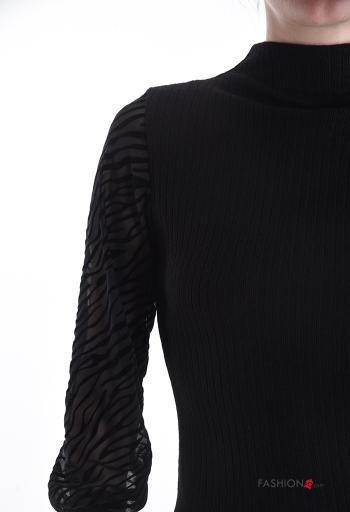 Camisola manga comprida com gola subida - ph 4