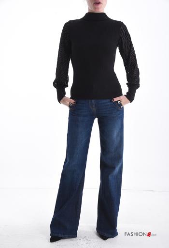 Camisola manga comprida com gola subida - ph 5