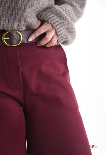 Trousers with belt with elastic with pockets - ph 4