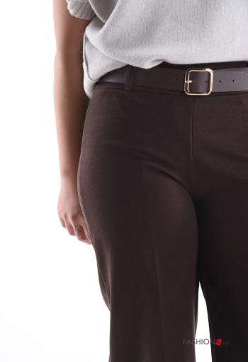 Pantalone wide leg con cintura - ph 4