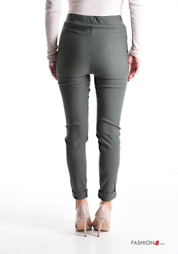 Trousers with drawstring with elastic with pockets - ph 2
