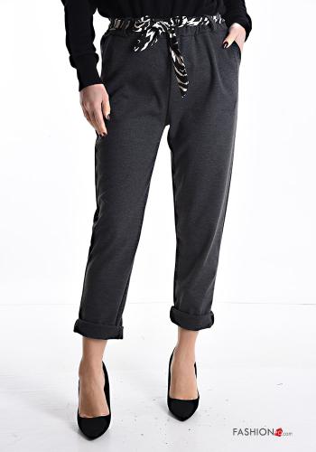 Pantalone con fusciacca con tasche con elastico - ph 1