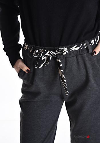 Pantalone con fusciacca con tasche con elastico - ph 4