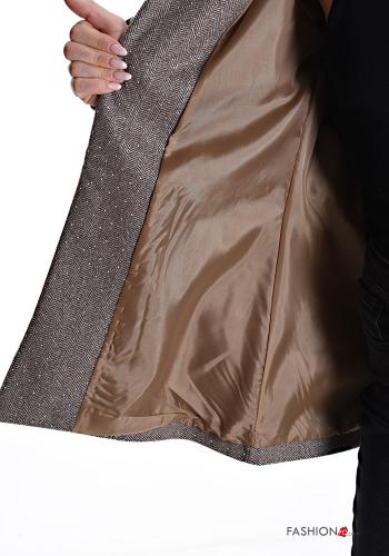 Veste manches longues avec strass avec doublure - ph 6
