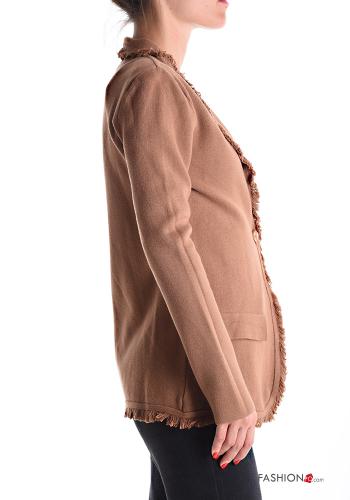 Giacca maniche lunghe con colletto con bottoni - ph 3