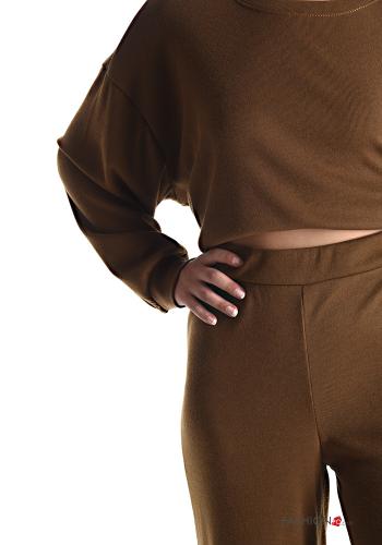 long sleeve crew neck Sports set with elastic - ph 4