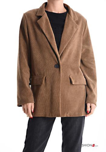 Veste manches longues à boutons sans doublure - ph 1