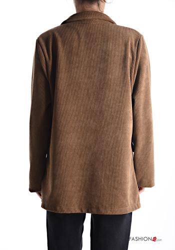 Veste manches longues à boutons sans doublure - ph 2