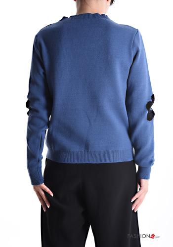 Floral long sleeve crew neck Sweater - ph 2
