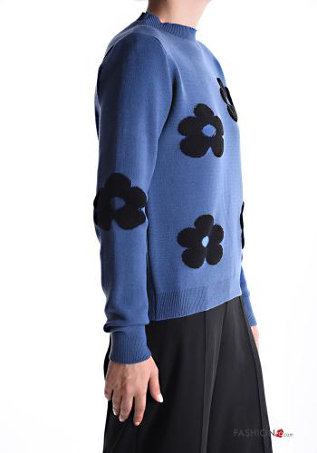 Floral long sleeve crew neck Sweater - ph 3
