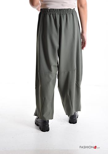 oversized Trousers with pockets with elastic - ph 2