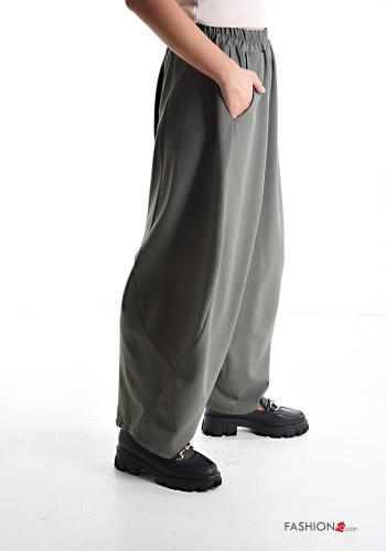 oversized Trousers with pockets with elastic - ph 3