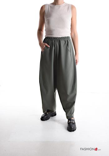oversized Trousers with pockets with elastic - ph 5