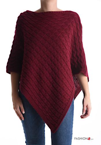 asymmetrical Poncho boat neckline - ph 1
