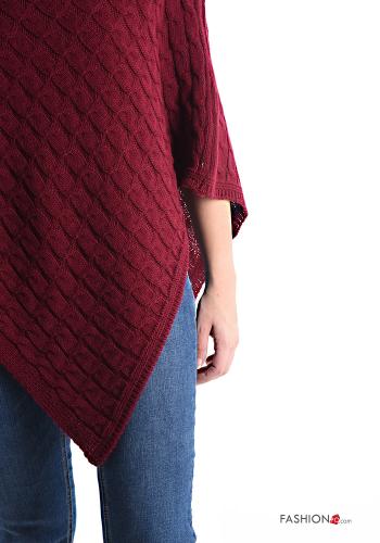 asymmetrical Poncho boat neckline - ph 4