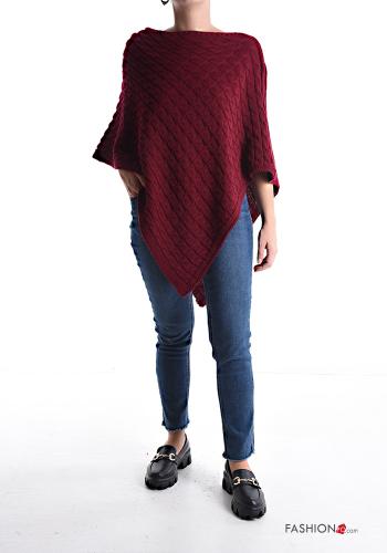 asymmetrical Poncho boat neckline - ph 5