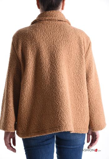 Giacca con colletto senza fodera con bottoni con tasche - ph 2
