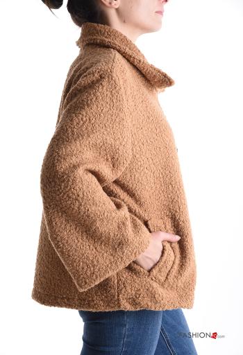 Giacca con colletto senza fodera con bottoni con tasche - ph 3