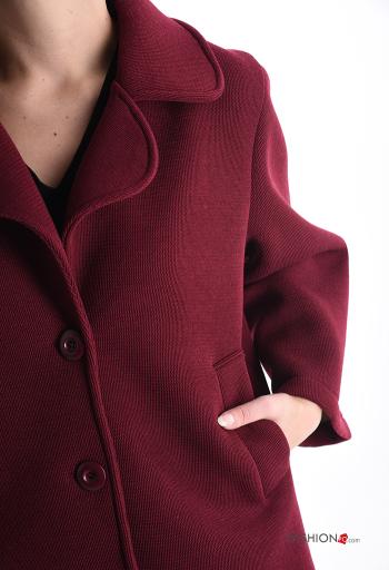 Cappotto senza fodera con bottoni con tasche - ph 4