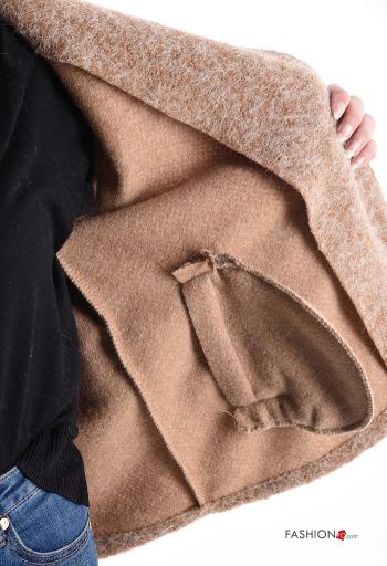 Giacca maniche lunghe senza fodera con bottoni con tasche - ph 6