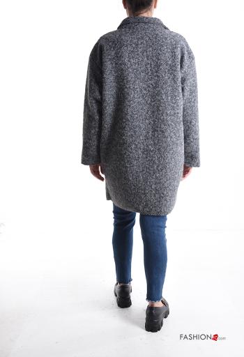 long sleeve Jacket with buttons without lining with pockets - ph 2