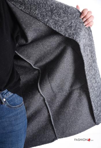 long sleeve Jacket with buttons without lining with pockets - ph 5
