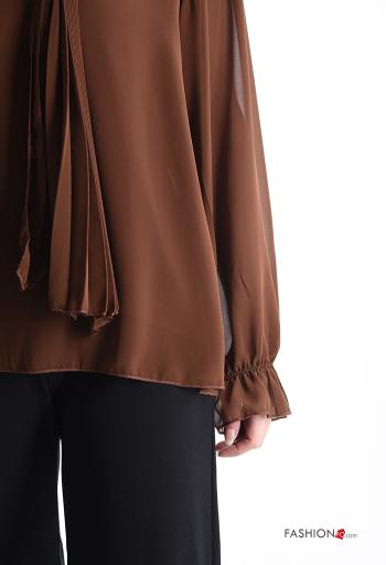 lange ärmel chiffon Bluse - ph 4