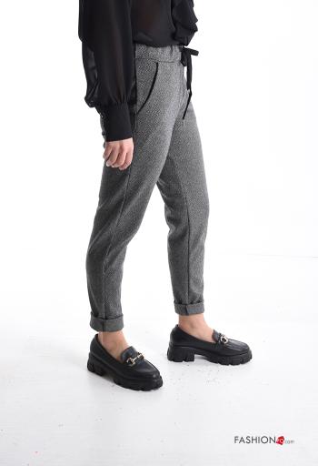 Trousers with pockets with drawstring - ph 3