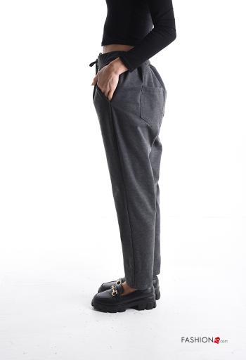 Trousers with pockets with bow - ph 3