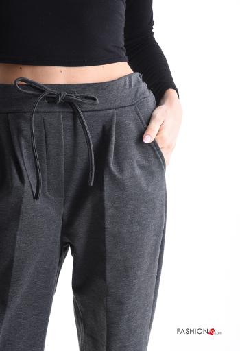 Trousers with pockets with bow - ph 4