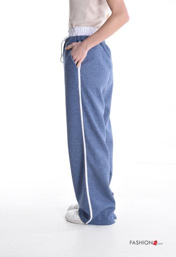 Pantalone sportivo lungo con tasche con elastico - ph 3