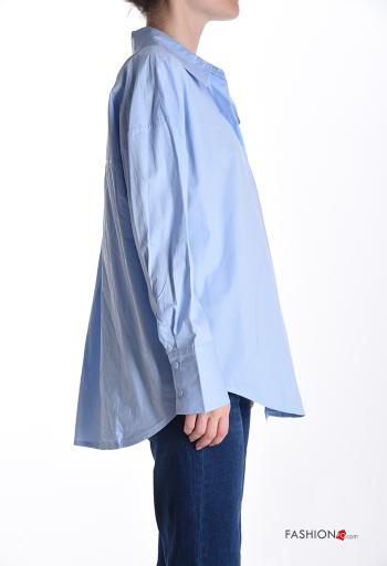 long sleeve with collar Cotton Shirt with buttons - ph 3