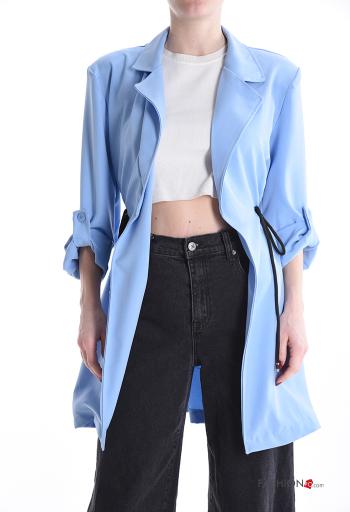Jacke ohne Futter mit kordelzug