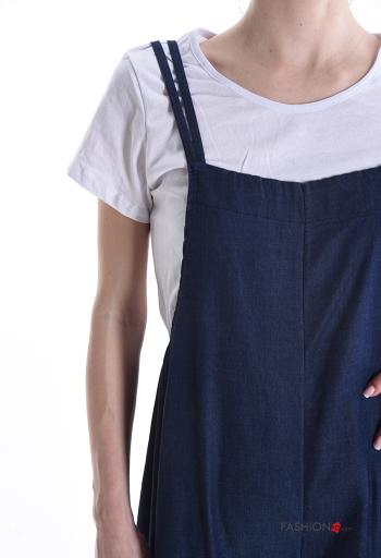 Denim Overall aus Baumwolle mit T-Shirt - ph 4