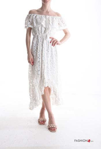 Vestido sem Mangas em Algodão