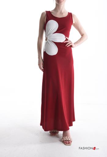 Lässiges Ärmelloses Kleid