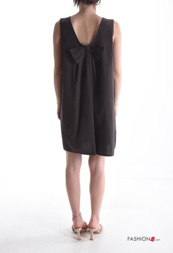 Ärmelloses Kleid aus Baumwolle - ph 2
