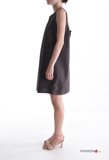 Ärmelloses Kleid aus Baumwolle - ph 3