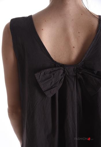 Ärmelloses Kleid aus Baumwolle - ph 4