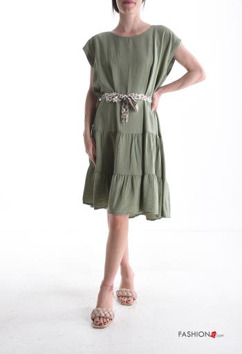Vestido Sin Mangas Estilo Informal